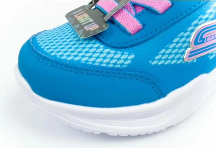 Atlete për fëmijë Skechers, blu-rozë