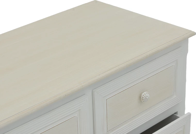 Komodinë me sirtarë Joliene, ngjyrë natyrale-antike, MDF, 80x40x80cm