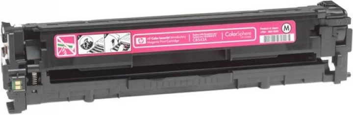 Toner HP 125A origjinal, rendiment 1,100–1,700 faqe, magenta (CB543A)