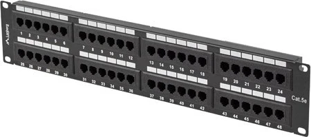 Patch Panel Lanberg, PPU5-2048-B