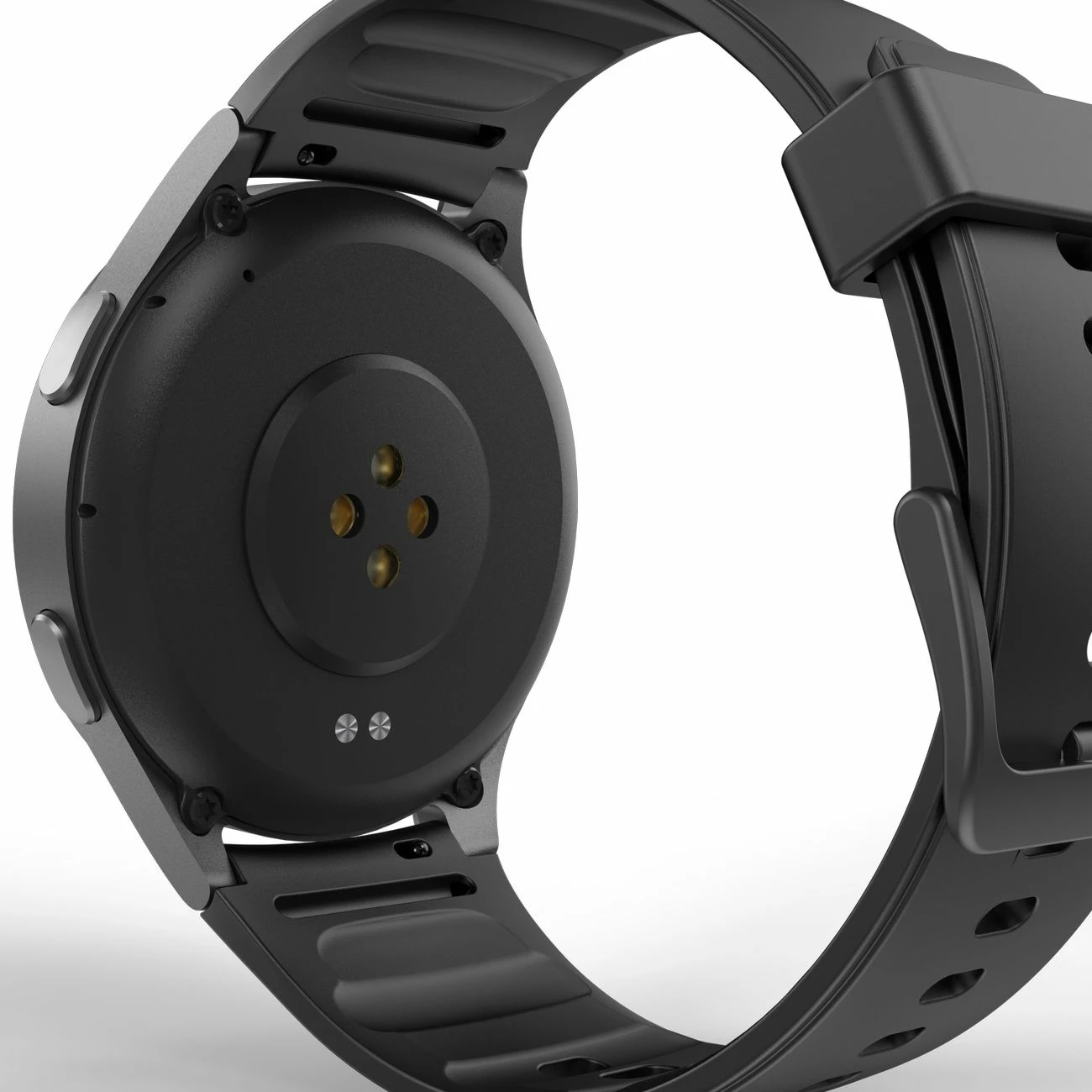 Smartwatch Hama 8900 GPS AMOLED 1.43", rrip silikoni, e zezë