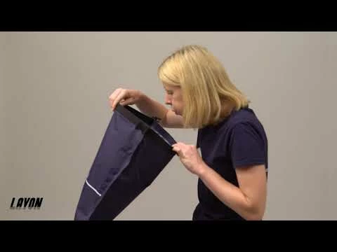 Dyshek kampingu LayOn LAYON 200 x 65 x 7 cm, me jastëk të integrum, AirFlow, blu e errët