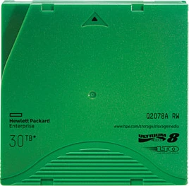 Kasetë të dhënash HPE LTO-8 Ultrium RW, 12TB/30TB, e gjelbër