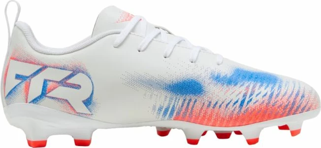 Atlete futbolli për fëmijë Puma, të bardha