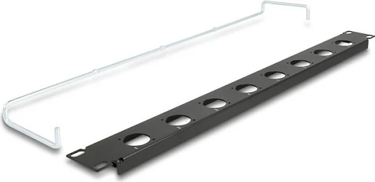 Panel patch DeLOCK 19" D-Type, 8 porta, 1U, i zi