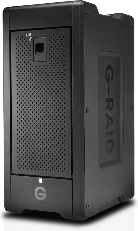 Hard disk i jashtëm SanDisk PROFESSIONAL G-RAID Shuttle 8, 48TB, Thunderbolt 3, 8-Bay, RAID, i zi