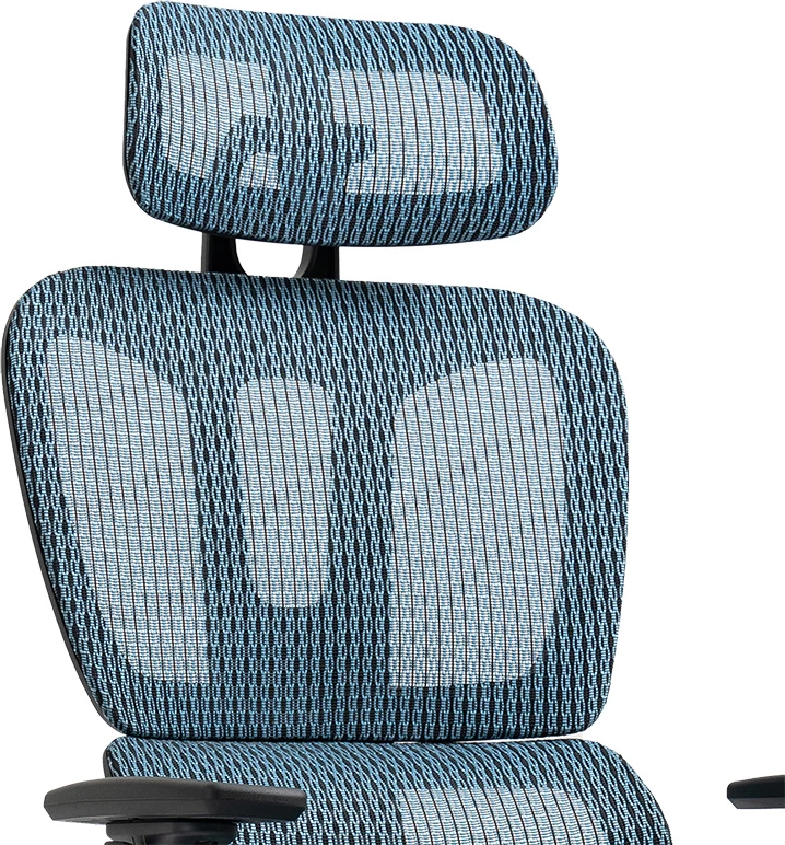 Karrige për zyre Verdant, e kaltër/e zezë