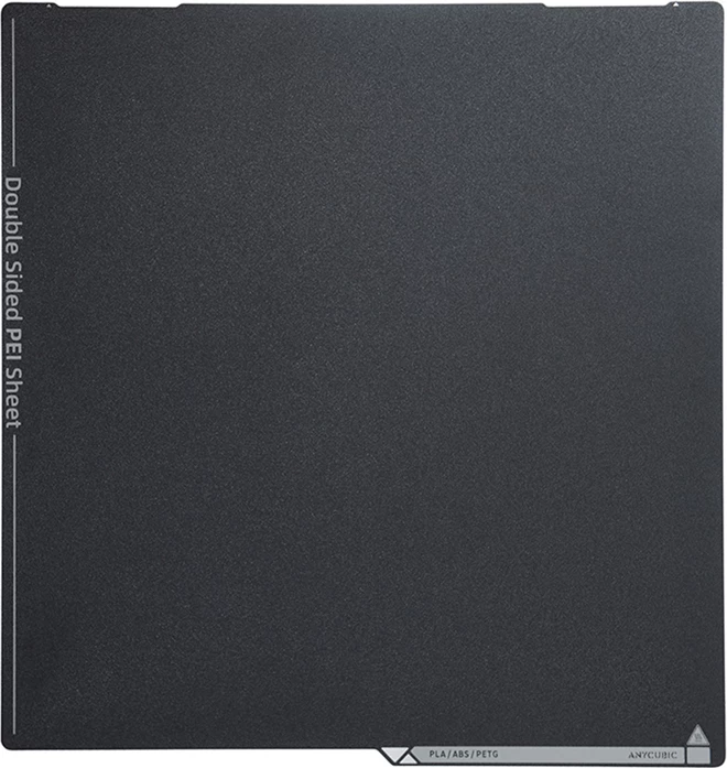 Pllakë ndërtimi PEI Anycubic S010305 për Kobra 3 Max/Max Combo, double-sided, e zezë