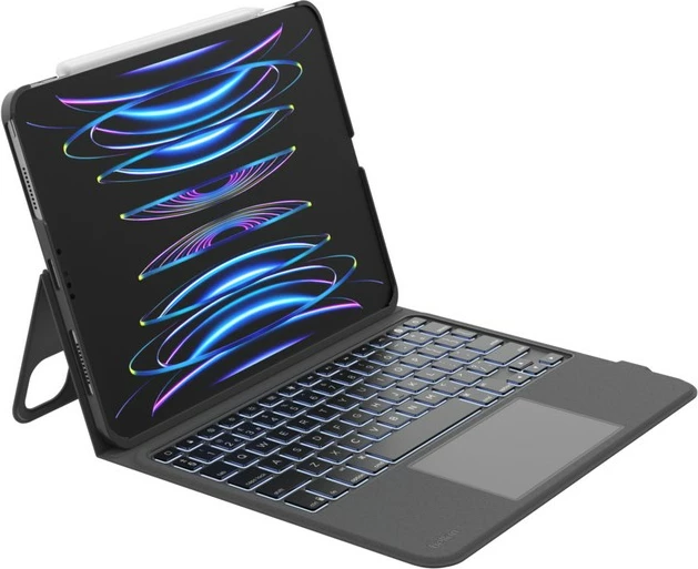 Mbështjellës Belkin BBZ001DE-V1, për iPad Pro 11" 3rd Gen, iPad Air 11” M2, iPad Pro 11", 2. Gen, iPad Pro 10,5", ngjyrë e zezë