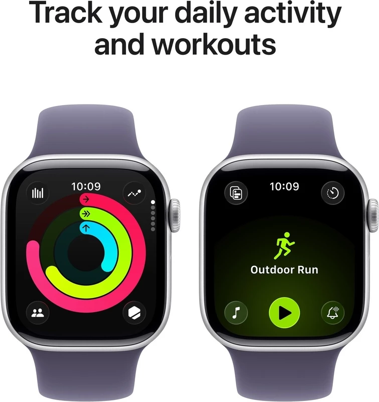 Apple Watch S11 42mm GPS Silver S/M Purple Fog Sport Band