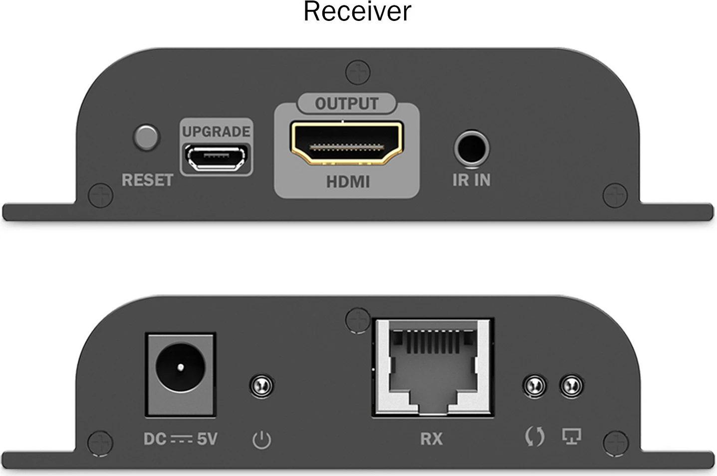 Zgjatues HDMI IP Digitus 4K/60Hz, Cat6 deri 200 m, i zi