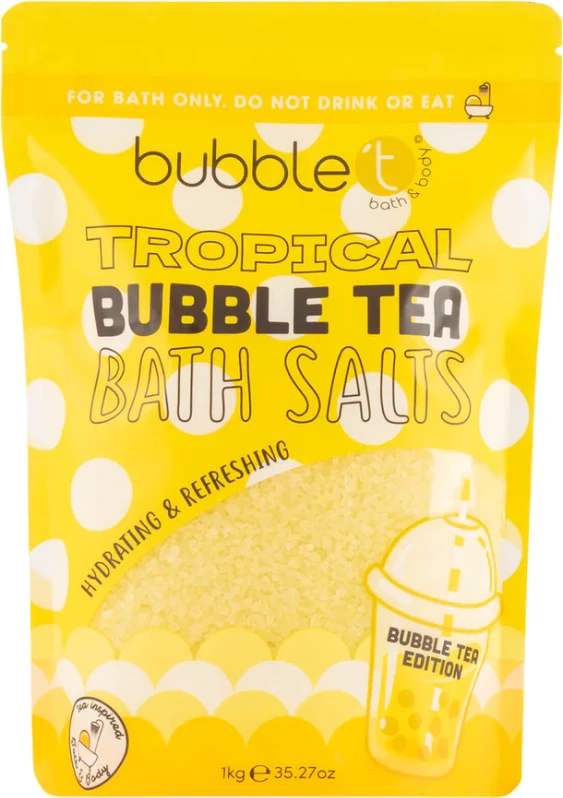 Kripë për dush Bubble Tea Tropical, 1 kg