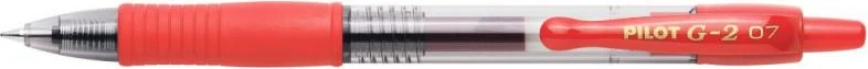 Stilolaps xhel, Pilot, G2 07 (BL-G2-7-R), vijë 0.7 mm, e kuqe