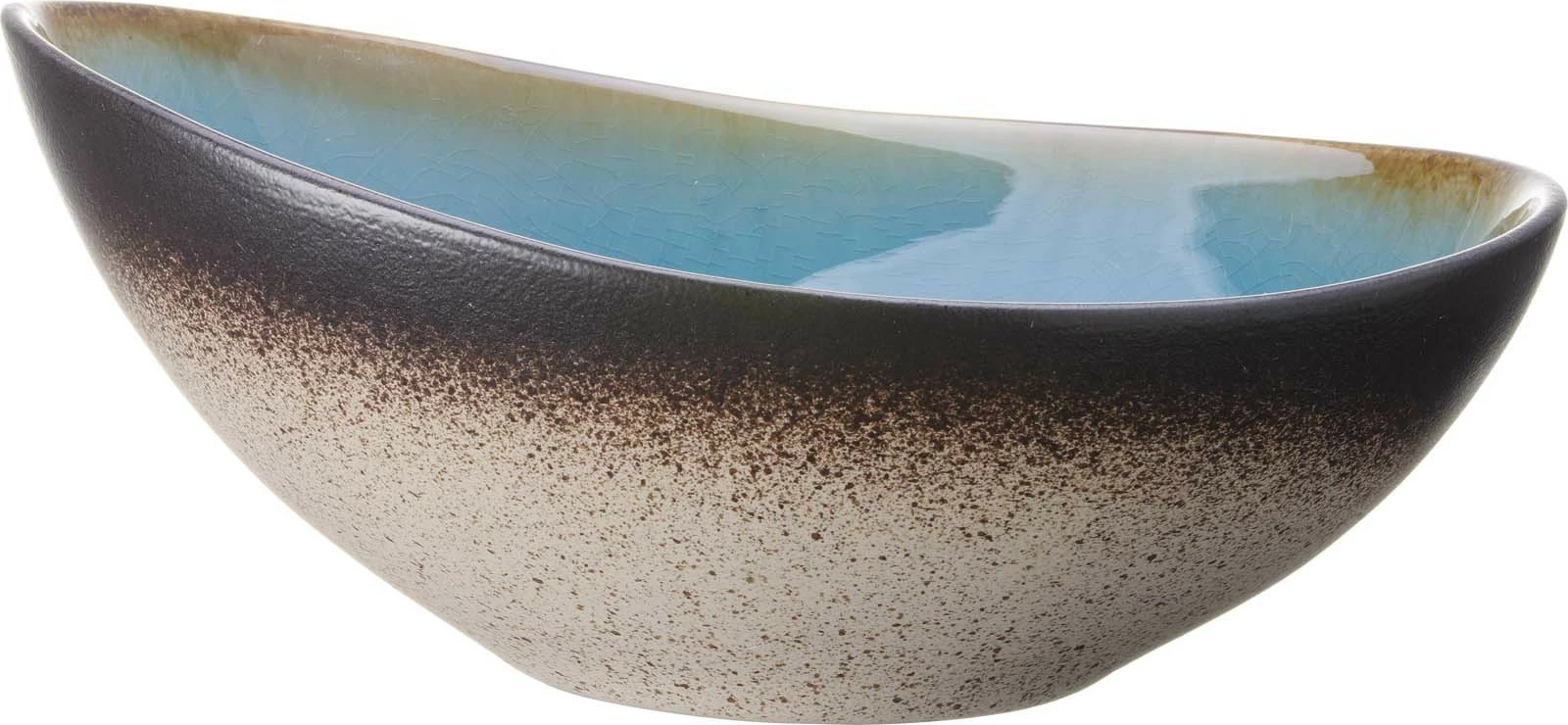 Tas oval Fine Dine Lazur 240 mm 1.5 L blu, set 2 copë