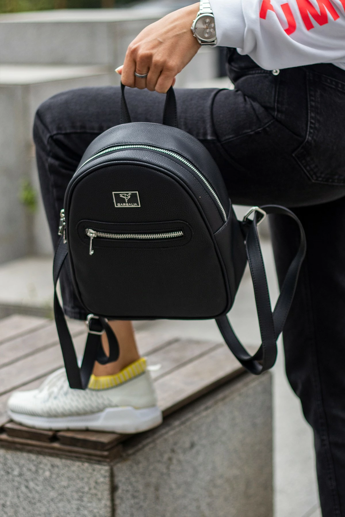 Çantë shpine Zoozie Bags, Oslo, e zezë