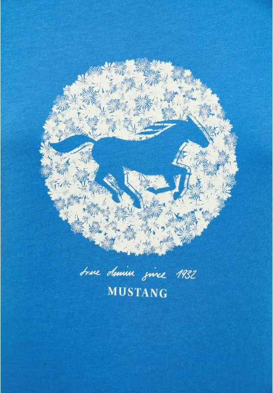 Maicë Mustang për femra, blu [Madhësia: S]