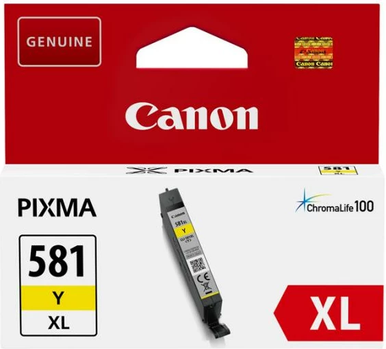 Kartush bojë, Canon CLI-581 XL (2051C001), 8.3 ml, e verdhë