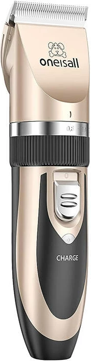 Trimmer për kafshë Oneisall P2 set me gërshërë e krehër, Gold