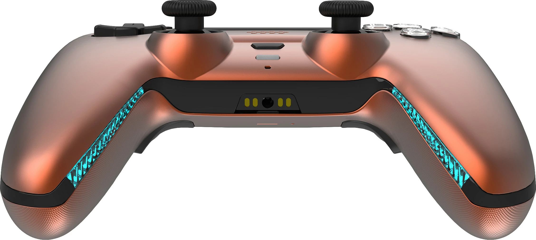 Gamepad Deltaco Gaming GAM-199-ORANGECOPPER, Bluetooth/USB-C, për PS5/PC/Android/iOS, Copper Orange