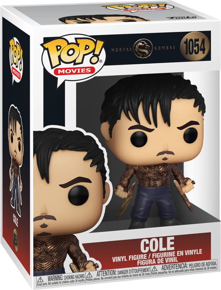 Figurinë koleksionuese Funko POP Movies Mortal Kombat Cole Young, vinyl
