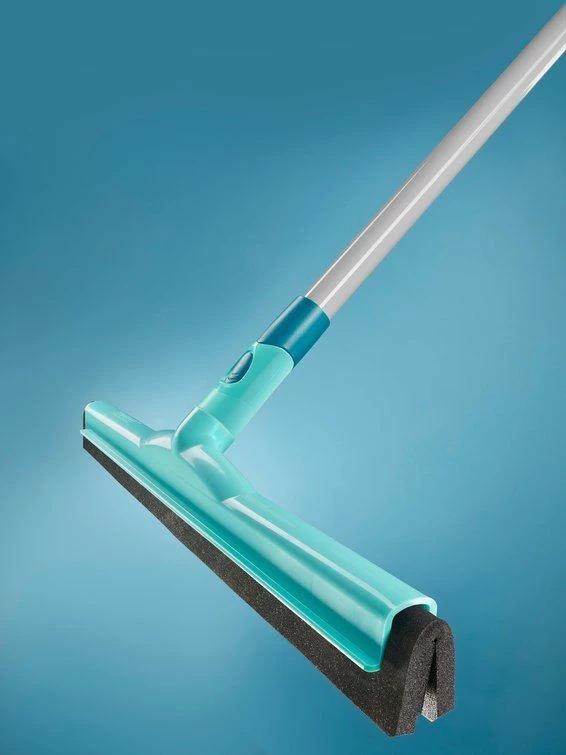 Fshirëse dyshemeje Leifheit Click, 45 cm, gomë, blu