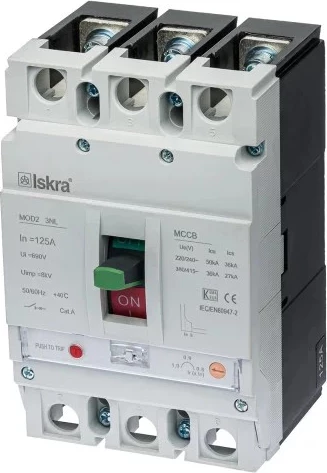 AES Iskra 3P 63A – Siguresë automatike MCCB