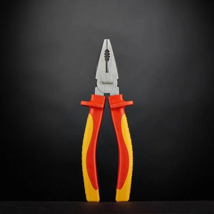 Set veglash dore VDE VONHAUS 3500066, 15 copë, kuqe/verdhë, me çantë