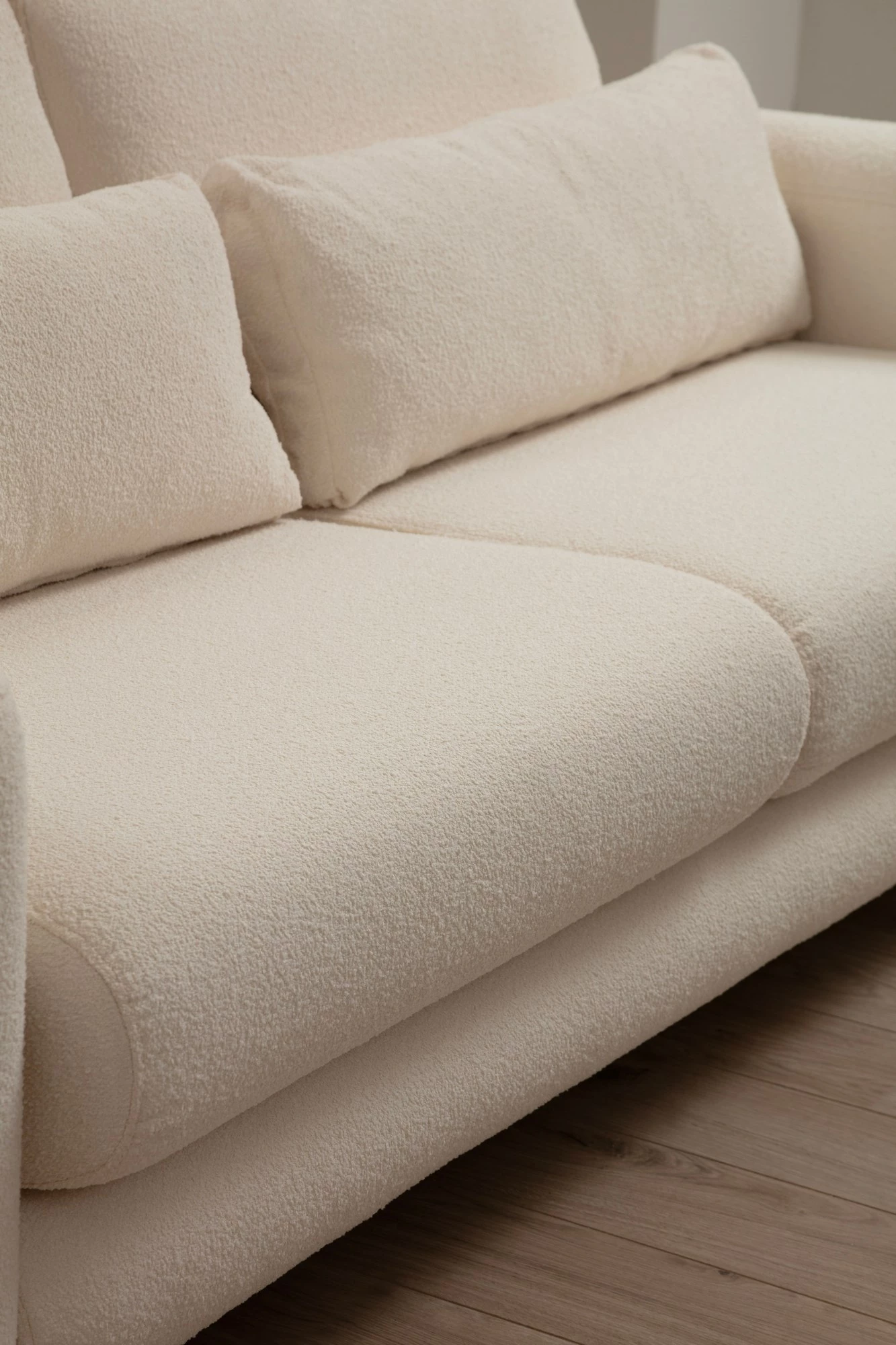 Divan dy ulëshe Atelier del Sofa, ngjyrë krem, Lily