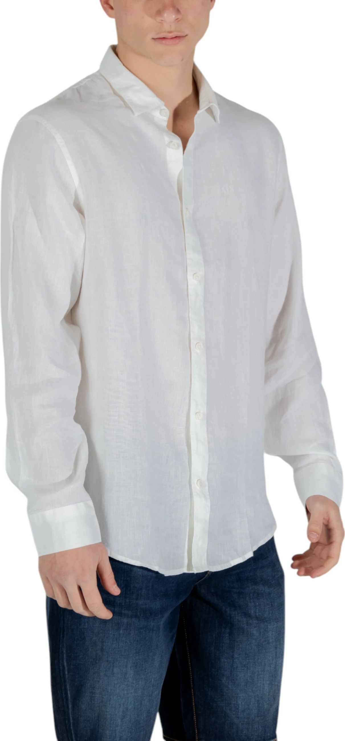 Këmishë për meshkuj Armani Exchange XM001221 AF14619, e bardhë [Madhësia: XXL]