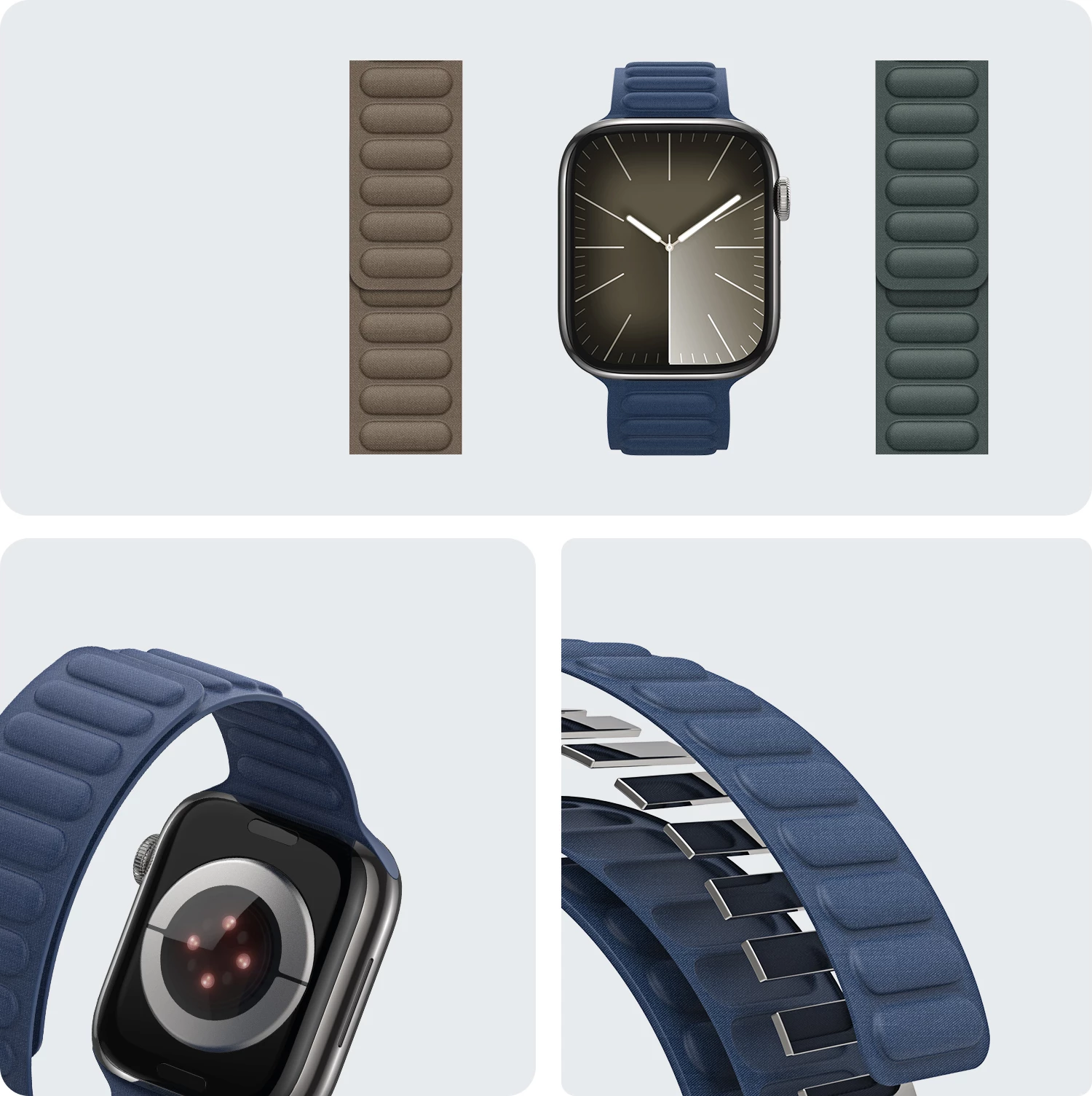 Rrip magnetik për Apple Watch Dux Ducis Strap BL, 38/40/41 mm, Kaltër