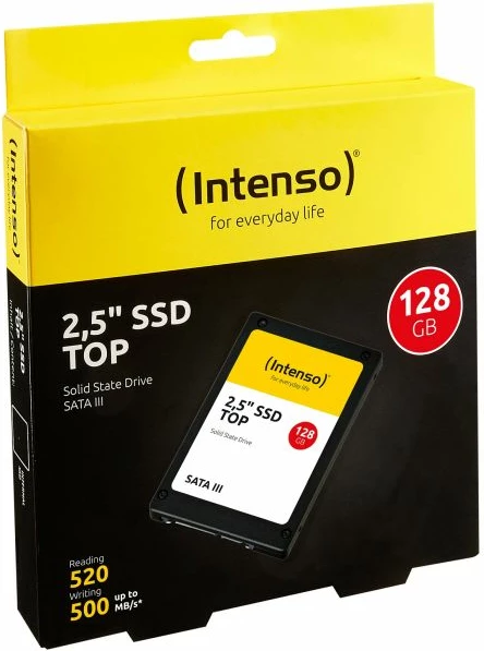 SSD internal INTENSO Top Performance 128GB 2.5" SATA III (3D NAND)