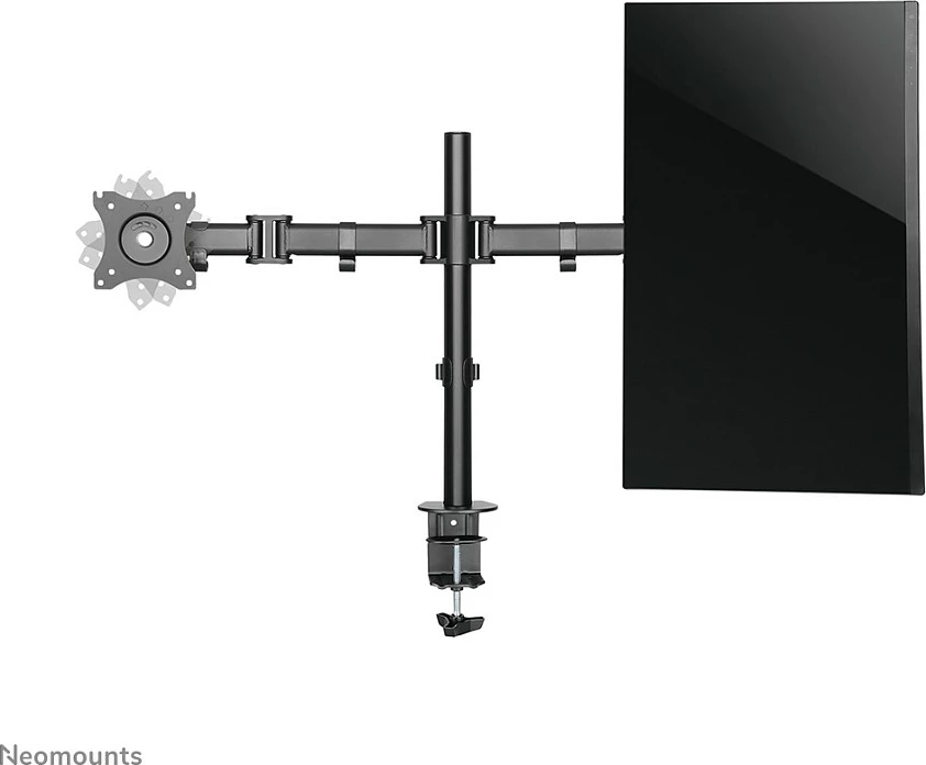 Krah monitori Newstar NM-D135DBLACK, për tavolinë, 27", i zi