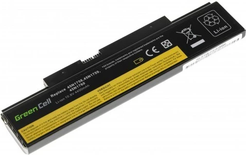 Bateri për laptop Green Cell LE80, 4400mAh, e zezë 
