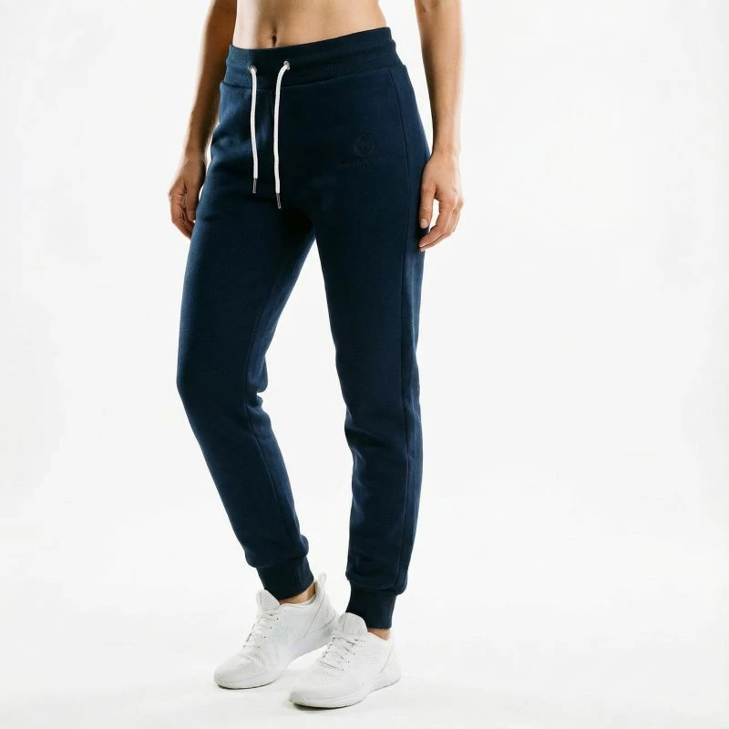 Pantallona sportive Maison Montaigne për femra, navy blue [Madhësia: S]