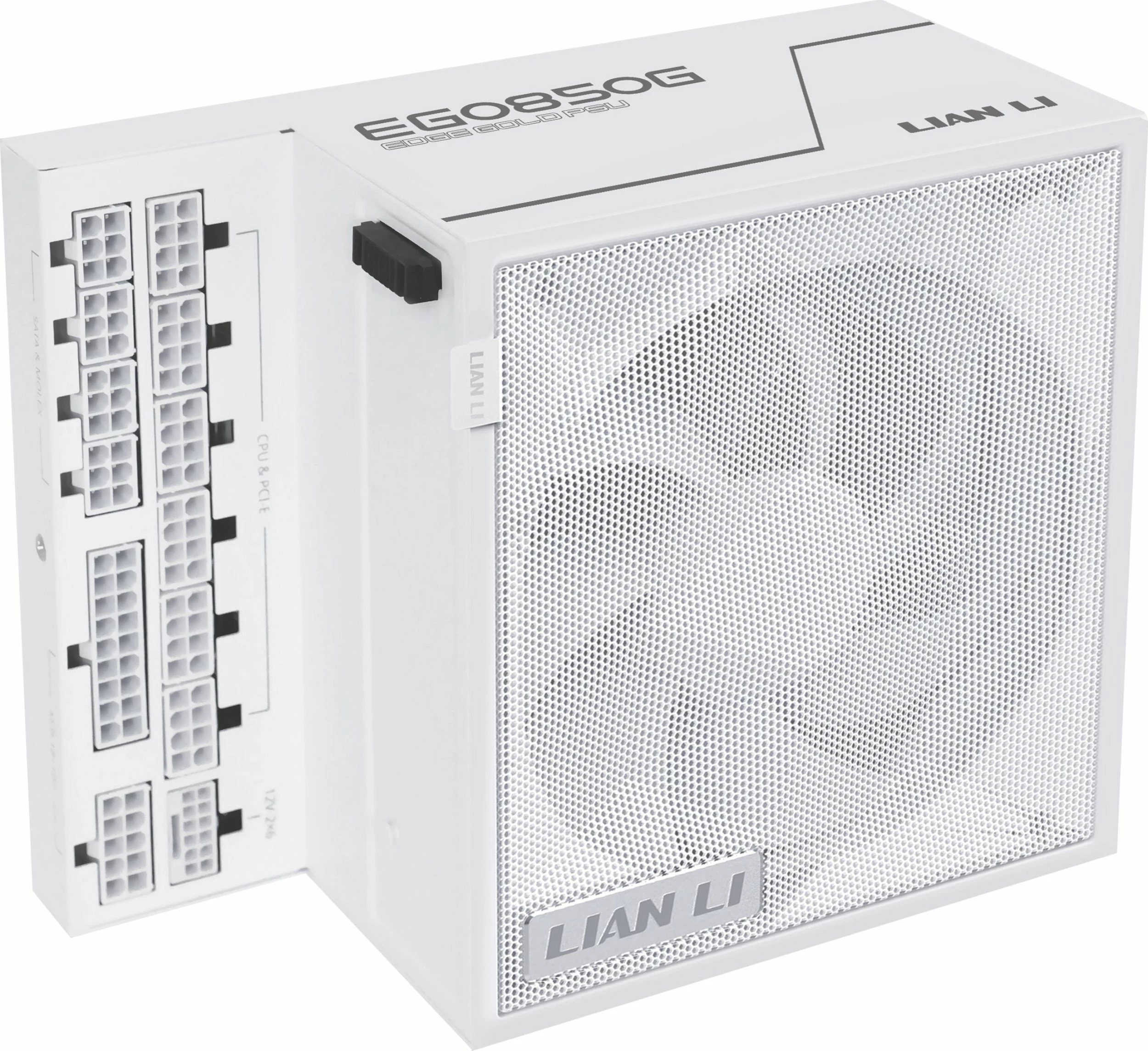 Furnizues rryme Lian Li EDGE Gold EG0850G 850W 80 Plus Gold ATX 3.1 modular, i bardhë