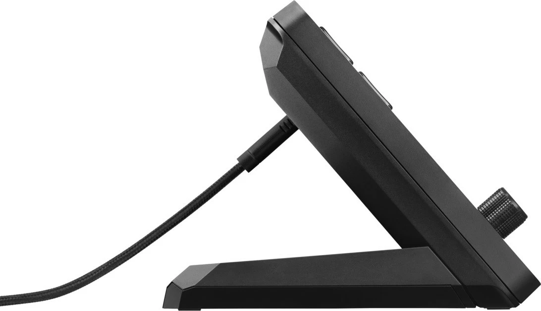 Kontrollues Stream Deck+ Elgato, 10GBD9901, për prodhim përmbajtjeje, i zi