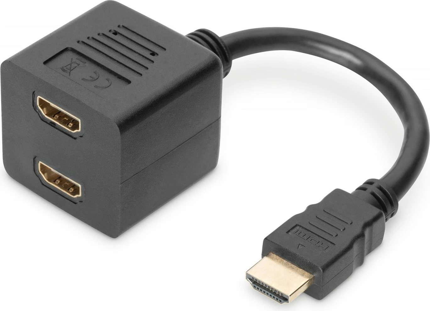 Splitter HDMI Digitus AK-330400-002-S, 0.2m, i zi