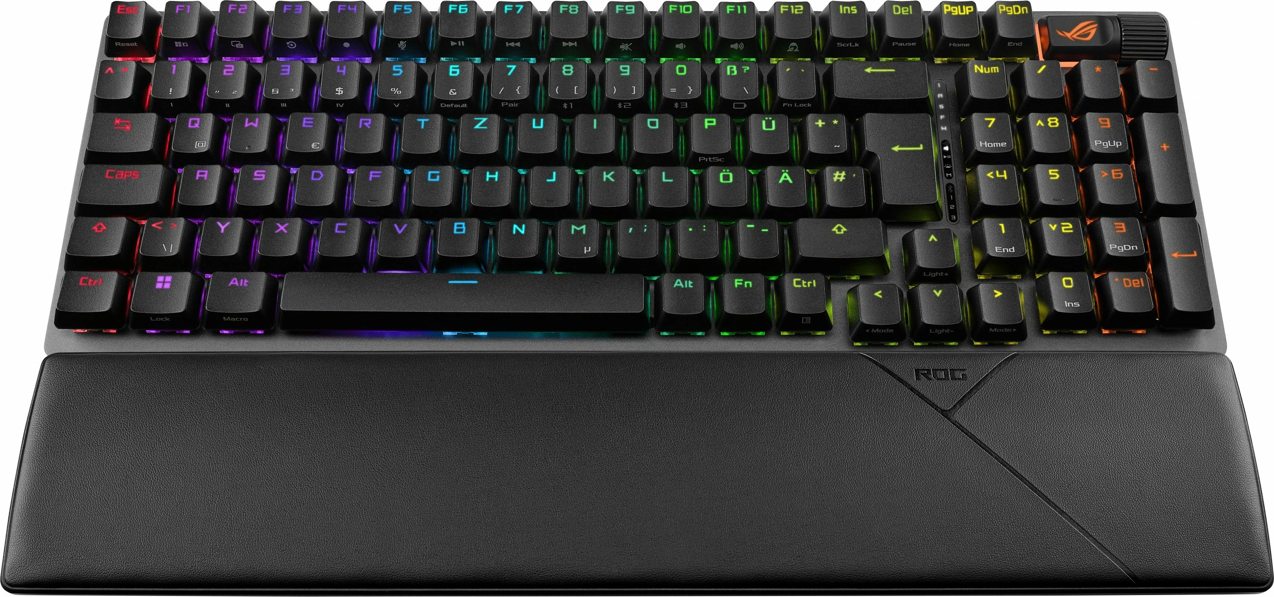 Tastierë mekanike gaming ASUS ROG Strix Scope II 96 Wireless, RGB, QWERTZ, e zezë