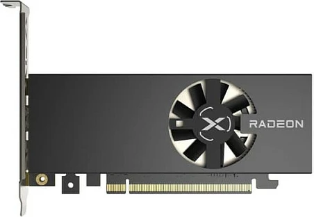 Kartelë grafike XFX Radeon RX 6400 RX-64XL4SFG2, 4GB GDDR6, Low Profile, PCIe 4.0, e zezë