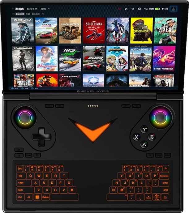 Konzolë portabile OneXPlayer G1, AMD Ryzen 7 8840U, 32GB RAM, 1TB SSD, E zezë