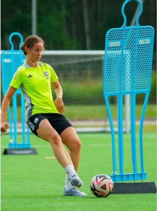 Mur futbolli Yakima PRO 180cm, portokalli