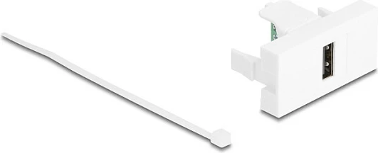 Modul USB DeLOCK 90911 Easy 45, USB-A femër në terminal 5-pin, i bardhë