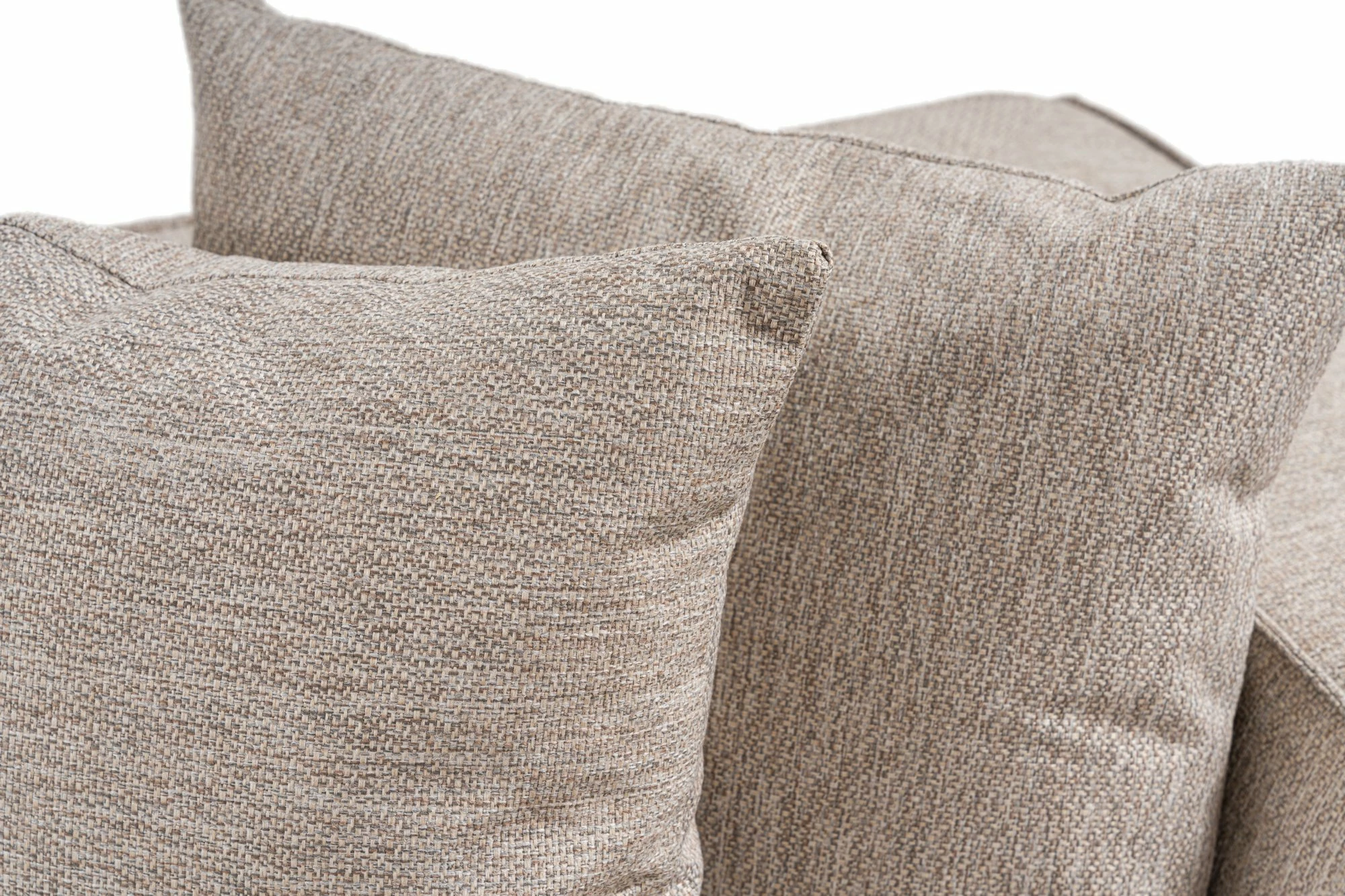 Këndare Sora, ngjyrë bezhë rëre, me pouffe, Atelier del Sofa