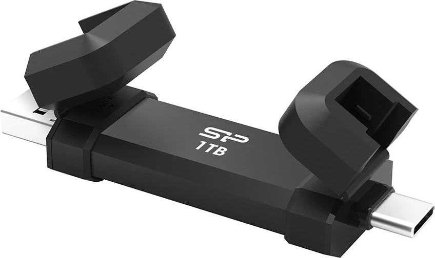 USB flash drive Silicon Power DS72, 1 TB, USB 3.2 Gen 2, Type-A/Type-C, Zi