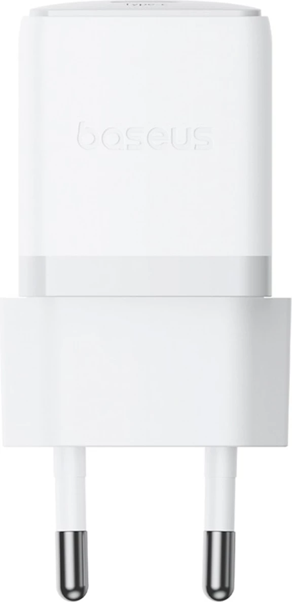 Karikues muri Baseus Palm 1C, 20W, me kabllo USB-C 1m, Bardhë