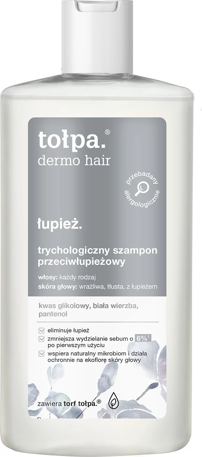 Shampon për femra Tołpa Dermo Hair Trichological Anti-Dandruff, 250ml