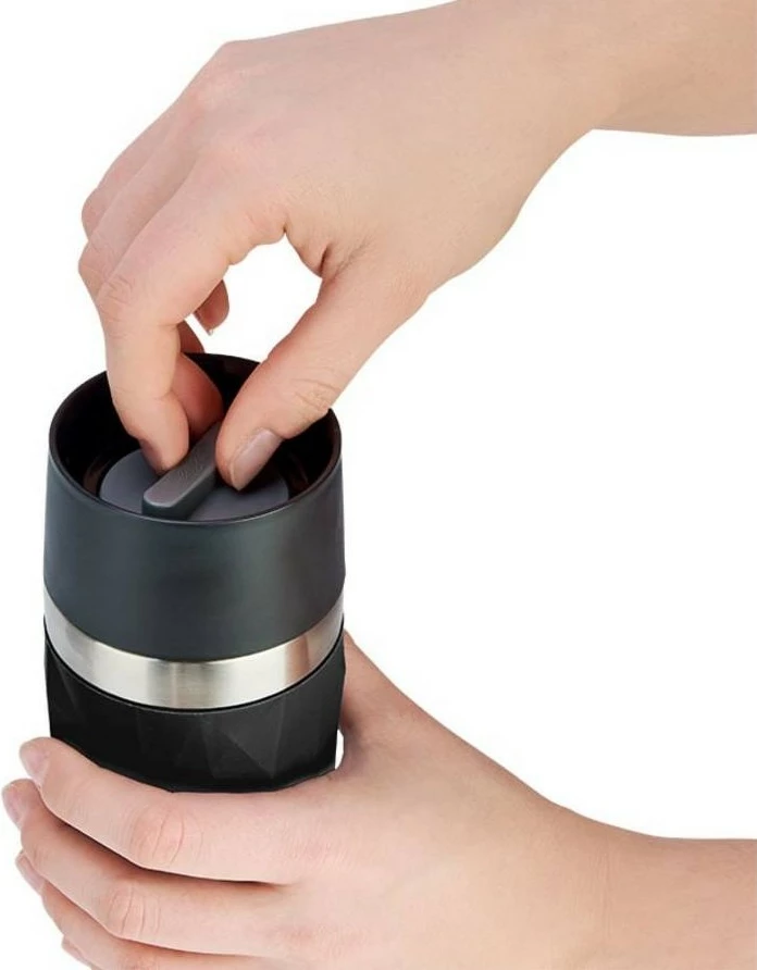 Termos Emsa TRAVEL MUG Compact 0.3L, çelik inoks/zi
