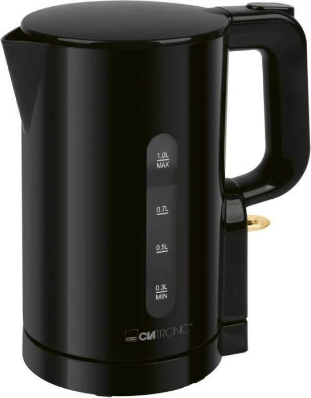 Çajnik elektrik Clatronic WK 3834, i zi, 1L