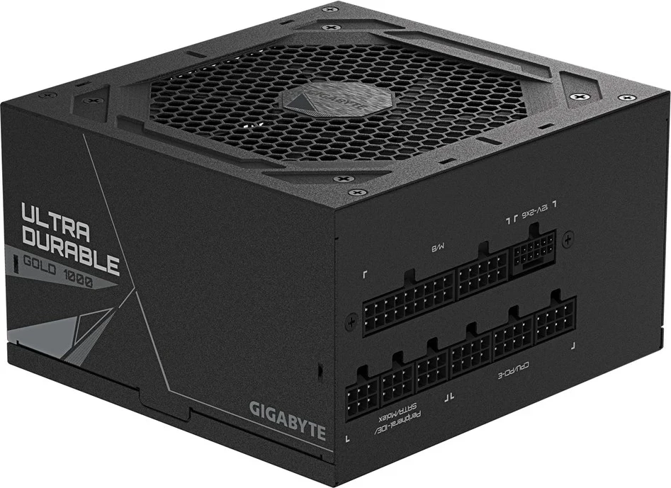 Kasë energjie Gigabyte UD1000GM PG5 V2, 1000W, 80 PLUS Gold, Modular, PCIe Gen 5.1, ATX 3.1, E zezë