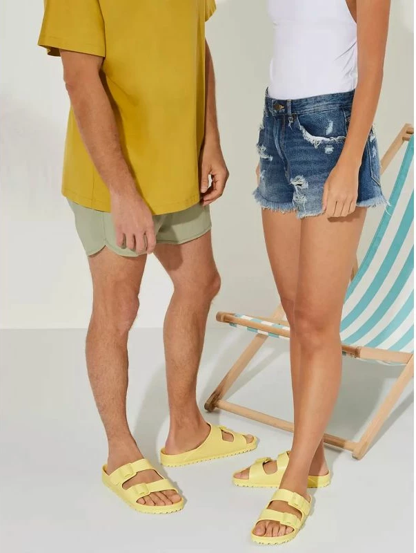 Papuqe femra Birkenstock, të verdha [Madhësia: 35]